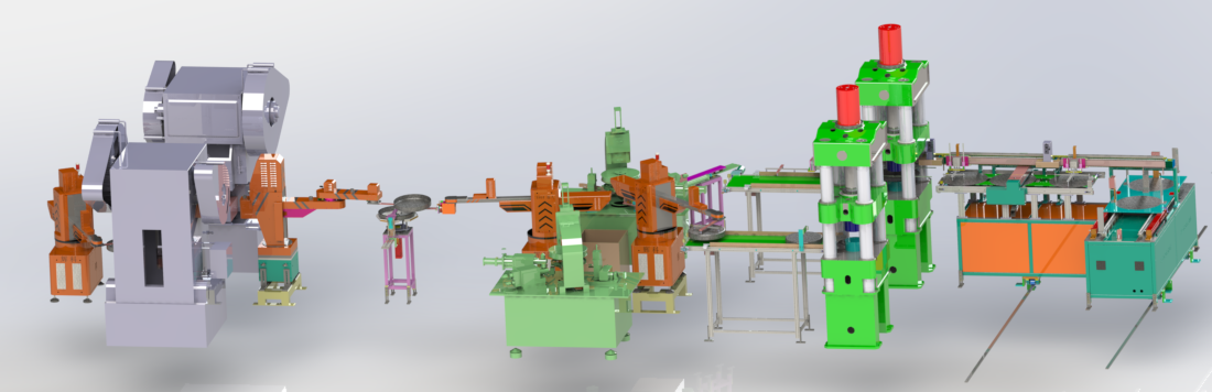 機(jī)器人沖壓加工自動化生產(chǎn)線設(shè)計